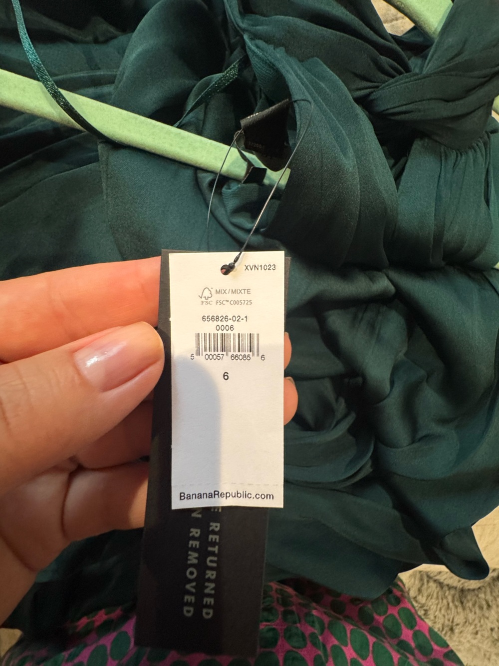Banana Republic Teal Green Halter Maxi Dress - Picture 6 of 6